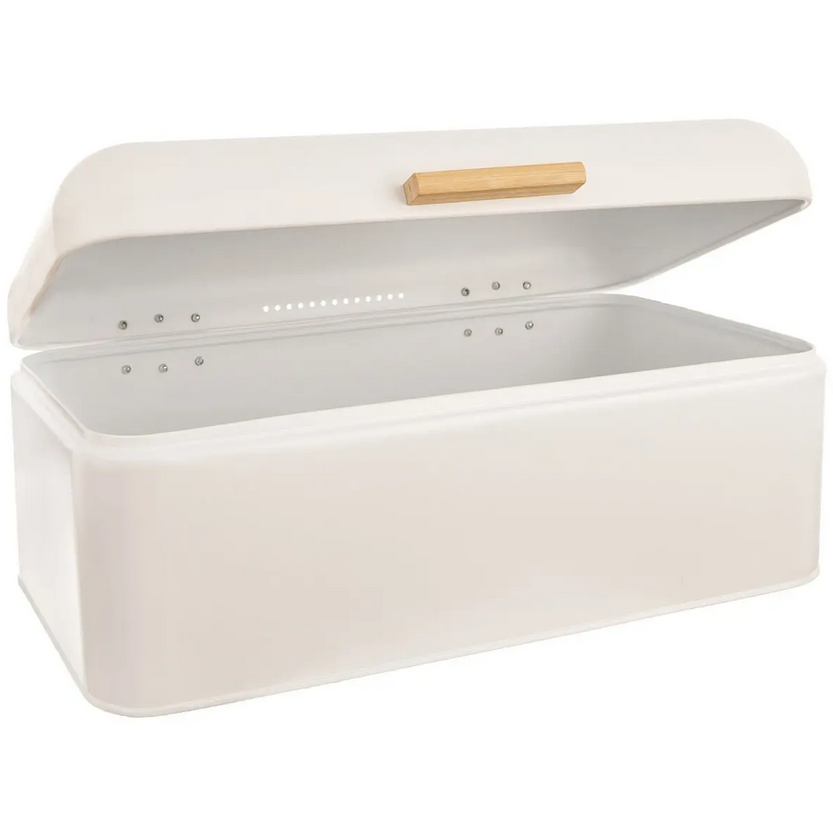 CHLEBNÍK PLECH/BAMBUS 42X24X16,5CM WHITELINE