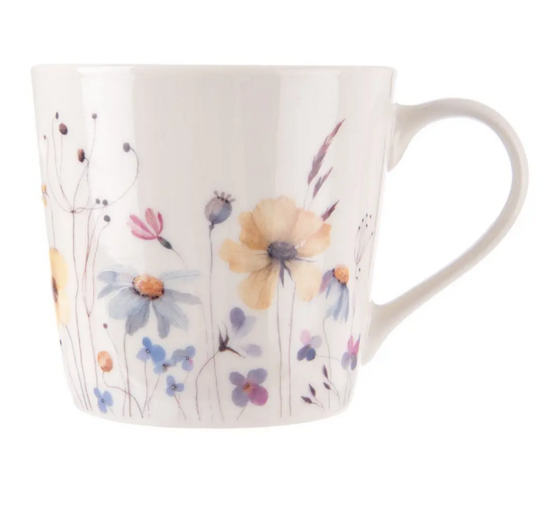 HRNČEK PORCELÁN KVET VEĽKÝ 0,43L