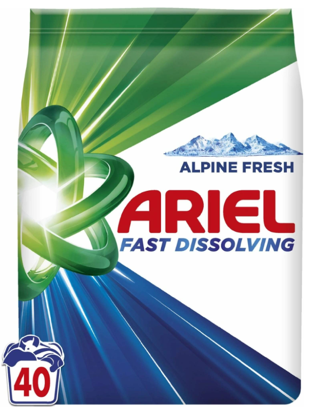 ARIEL PRACÍ PRÁŠOK ALPINE FRESH 40 PD