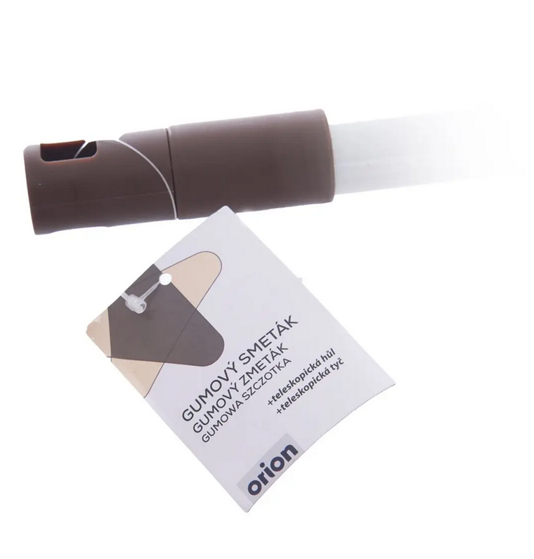 METLA GUMOVÝ + TELESKOPICKÝ ZMETÁK