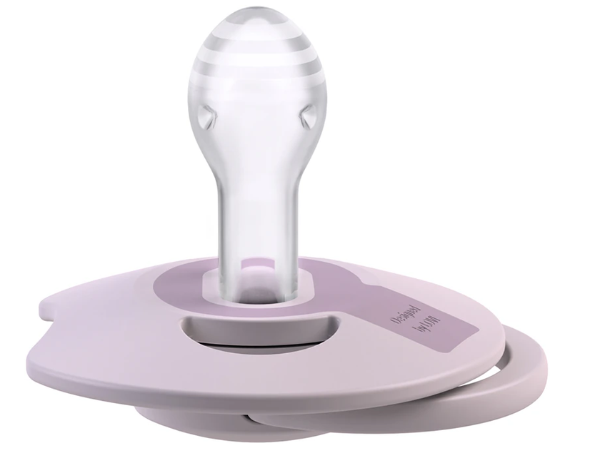 CANPOL LOVI CUMLÍK SILIKÓNOVÝ 18+M 2KS DYNAMICKY BABY LILAC, VIOLET