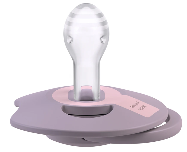 CANPOL LOVI CUMLÍK SILIKÓNOVÝ 18+M 2KS DYNAMICKY BABY LILAC, VIOLET