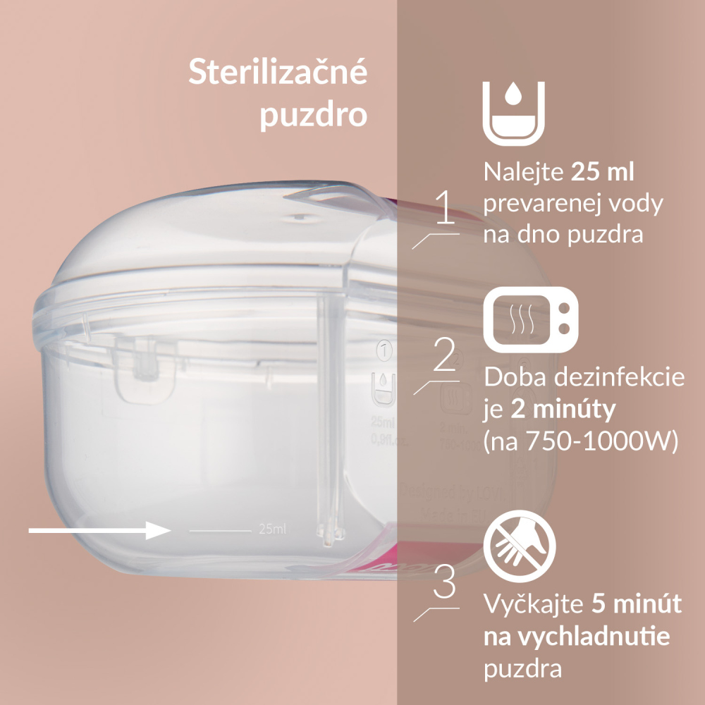 CANPOL LOVI CUMLÍK SILIKÓNOVÝ 0-6M 1KS DYNAMICKÝ SVIETACI BLUSH