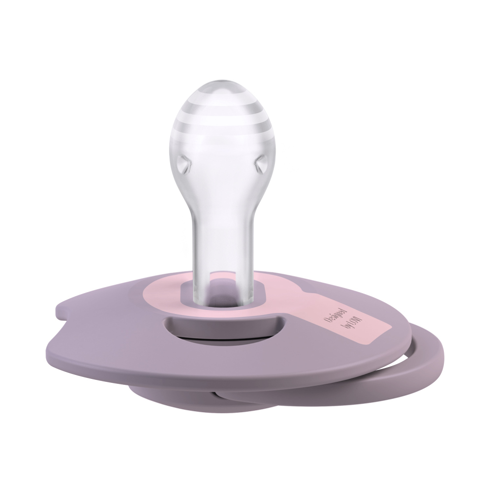 CANPOL LOVI CUMLÍK SILIKÓNOVÝ 0-6M 1KS DYNAMICKÝ VIOLET