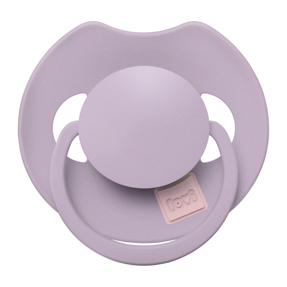 CANPOL LOVI CUMLÍK SILIKÓNOVÝ 0-6M 1KS DYNAMICKÝ VIOLET