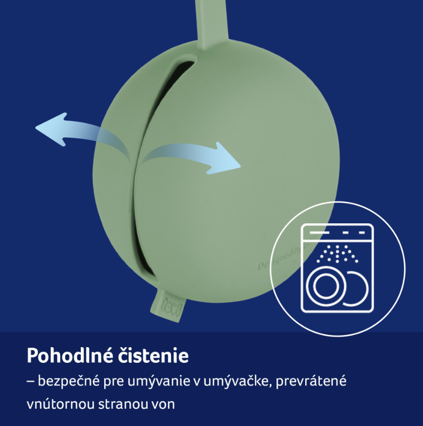 CANPOL LOVI SILIKÓNOVÉ PUZDRO NA CUMLÍK PISTACHIO 1KS