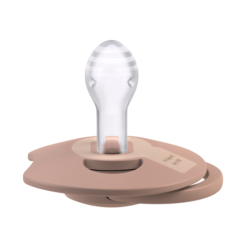 CANPOL LOVI CUMLIK SILIKÓNOVÝ DYNAMICKÝ NUDE BLUSH 6-18M 2KS