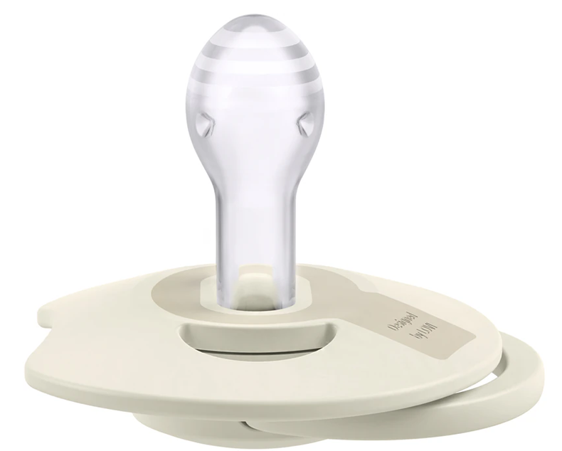 CANPOL LOVI CUMLÍK SILIKÓNOVÝ 6-18M 2KS DYNAMICKÝ 6-18M 2KS COCONUT, IVORY