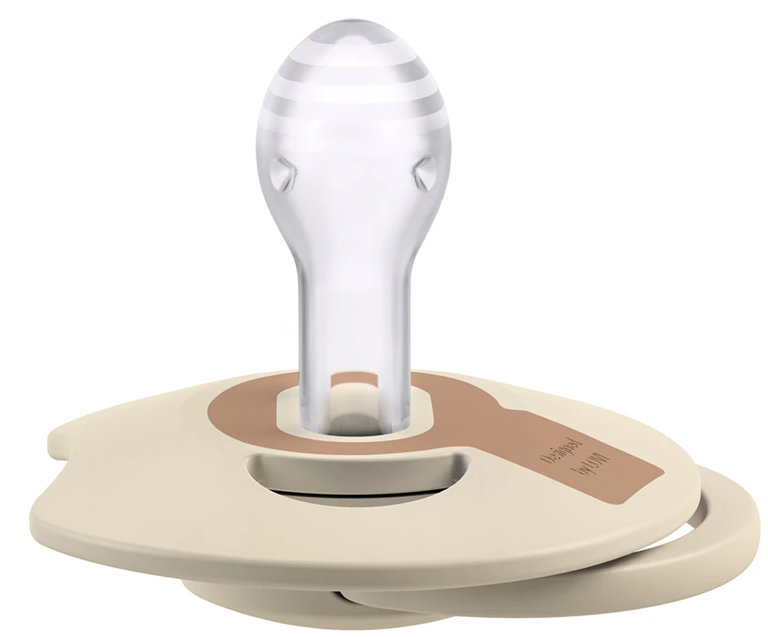 CANPOL LOVI CUMLÍK SILIKÓNOVÝ 6-18M 2KS DYNAMICKÝ 6-18M 2KS COCONUT, IVORY