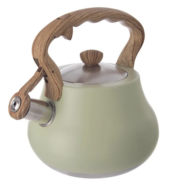 ČAJNÍK NEREEZ S PÍŠŤALKOU GREENISH 3L