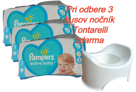 PAMPERS ACTIVE BABY S5/110KS 11-16KG