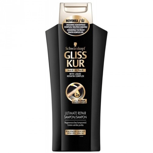 GLISS KUR ULTIMATE REPAIR REGENERAČNÝ ŠAMPÓN NA VLASY 400 ML
