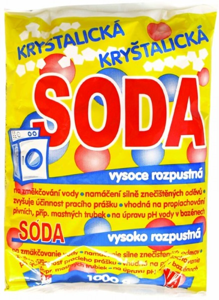 KRYŠTALICKÁ SÓDA VYSOKO ROZPUSTNÁ 1 KG