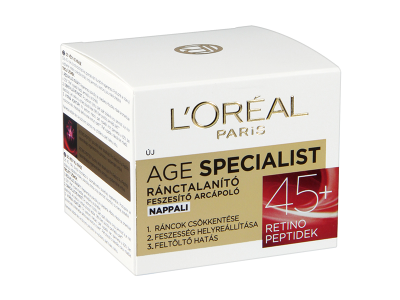 LOREÁL PARIS AGE SPEVŇUJÚCI KRÉM PROTI VRÁSKAM DENNÝ 45 +; 50 ML