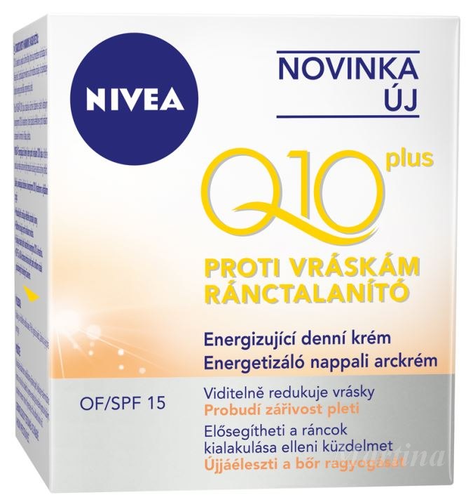 NIVEA ENERGIZUJÚCI DENNÝ KRÉM Q10 PLUS 50 ML