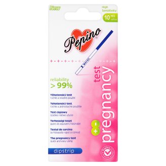PEPINO TEHOTENSKÝ TEST DIPSTRIP