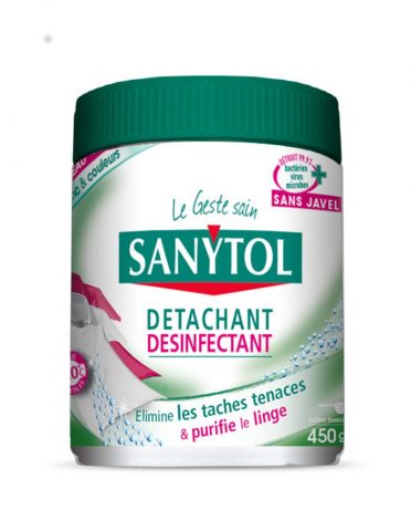 SANYTOL DEZINFEKČNÝ ODSTRAŇOVAČ ŠKVŔN 450 G