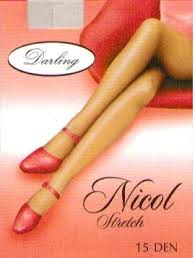 SILONKY NICOL STRETCH HNEDE 1KS