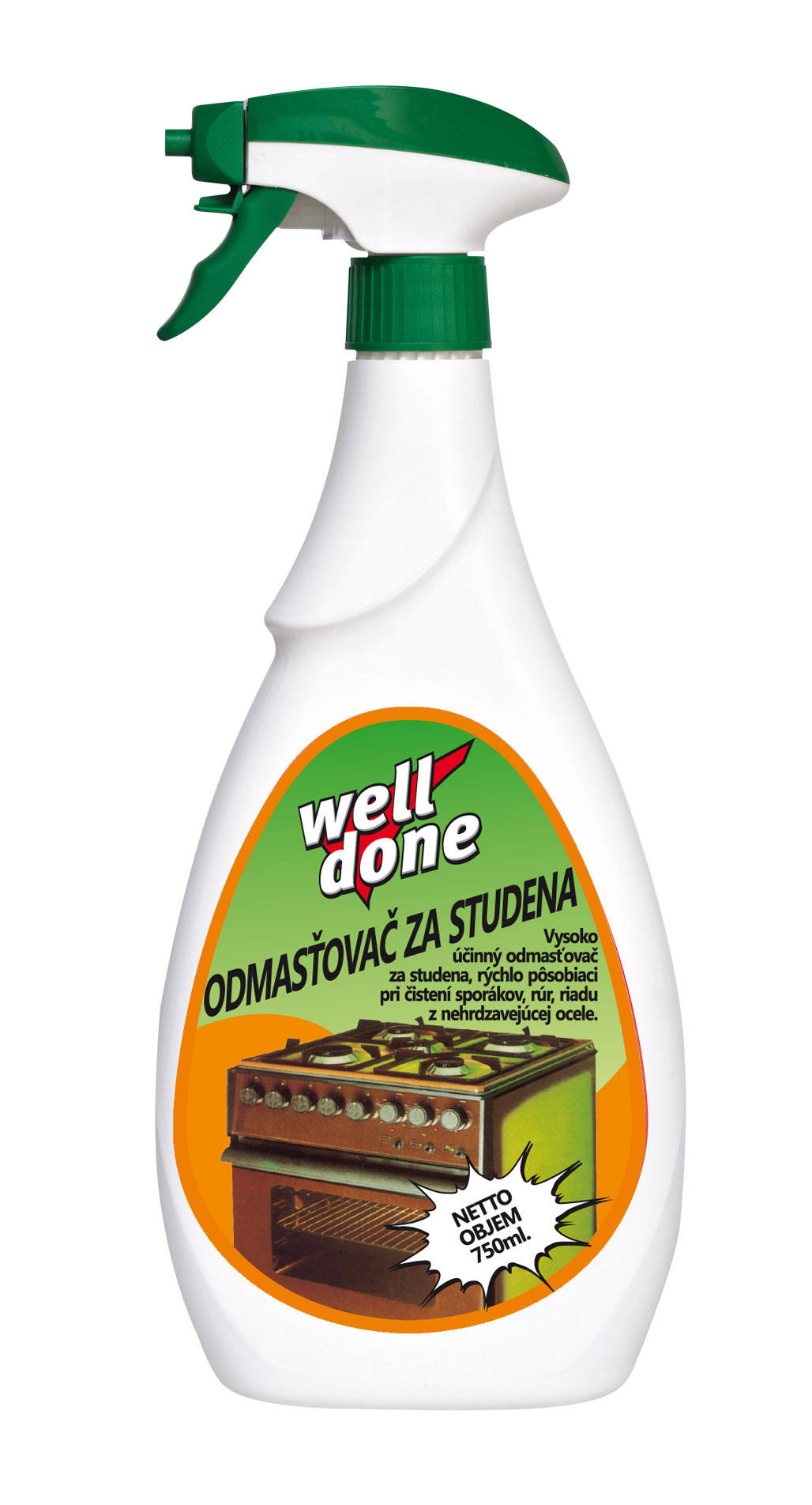 WELL DONE ODMASŤOVAČ ZA STUDENA 750 ML